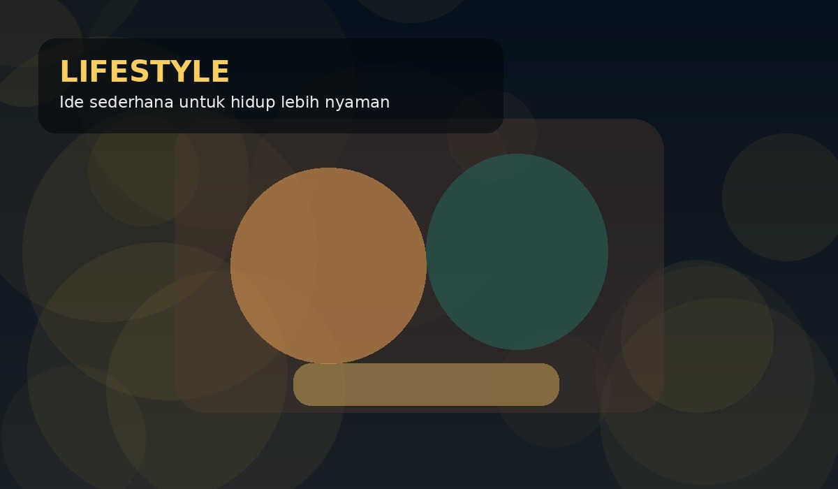 Inspirasi Lifestyle Masa Kini